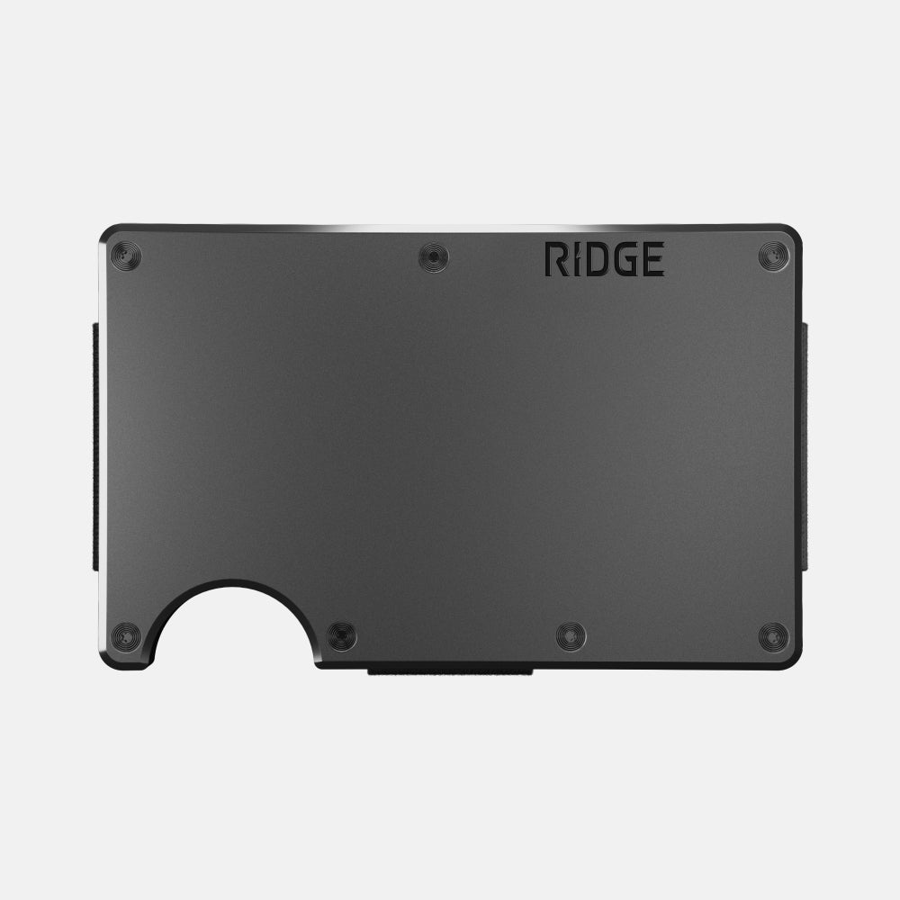 Ridge wallet, aluminum